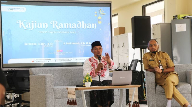Kajian Ramadhan 1447 H, Diskominfo Kabupaten Serang Gelar NGOPI