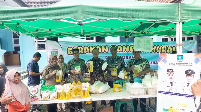 Stabilisasi Harga Pangan, DKPP Kabupaten Serang Gelar GPM di Pabuaran