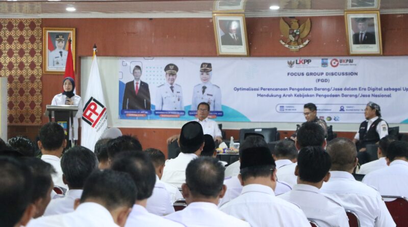 Bupati Serang Minta Jajarannya Tingkatkan Indeks Tata Kelola Pengadaan Barjas