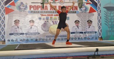Popda XII Banten, Angkat Besi Kota Serang Sumbang 4 Perunggu