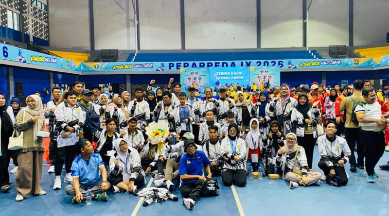 Disparpora Puas dengan Capaian Atlet Disabilitas Kota Serang di Peparpeda IX
