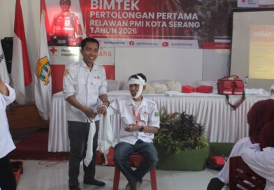 Tingkatkan Kompetensi Relawan, PMI Kota Serang Gelar Bimtek Pertolongan Pertama 
