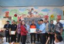 Fakultas MIPA UI dan PT TOA Berikan Hibah Alat EWS Gempa Bumi di SDN Pasauran 1 Cinangka