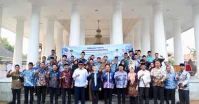 Bupati Serang Lepas 20 Peserta Pendidikan Kaligrafi ke Lemka Sukabumi