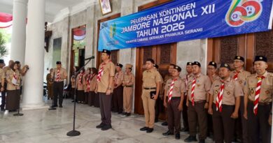 Sekda Kabupaten Serang Minta Peserta Jambore Nasional XII Jaga Mental dan Fisik Sekda Kabupaten Serang Minta Peserta Jambore Nasional XII Jaga Mental dan Fisik