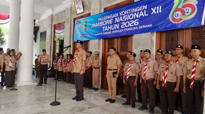 Sekda Kabupaten Serang Minta Peserta Jambore Nasional XII Jaga Mental dan Fisik