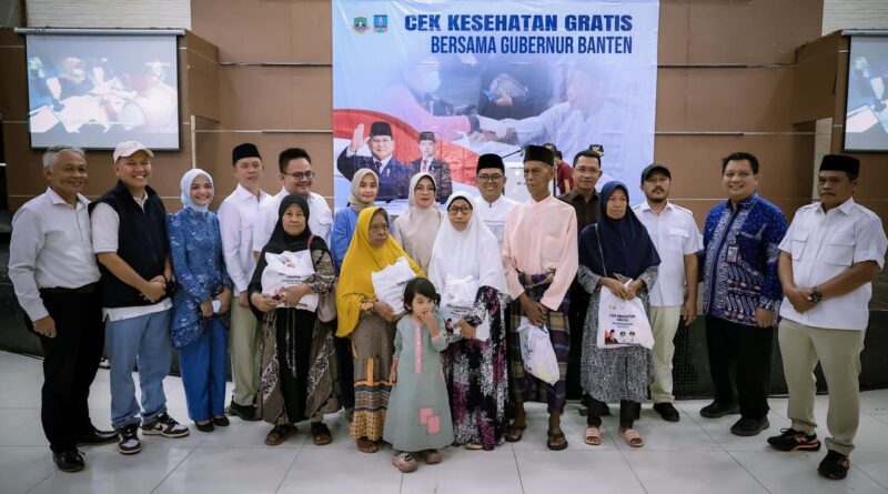 Muhibbin Sebut CKG Sebagai Bentuk Kehadiran Negara Jaga Kesehatan Rakyat