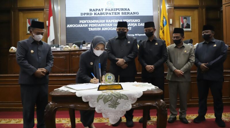 Paparkan Raperda APBD 2027, Bupati Serang Pastikan Fokus Program Pelayanan Dasar