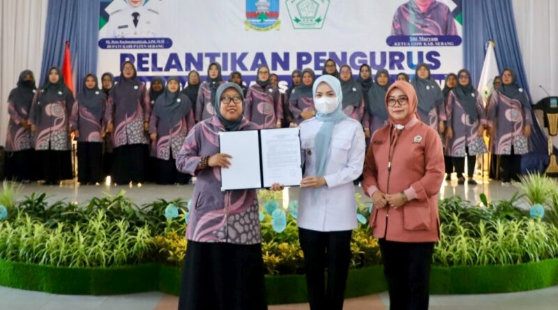 Bupati Serang Minta Pengurus GOW Beri Perempuan Penguatan Inklusif Mencegah KDRT