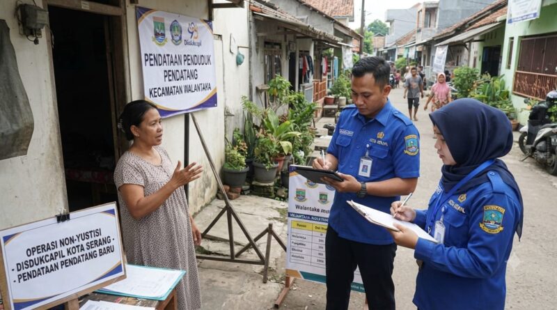 Disdukcapil Temukan 400 Pendatang Baru di Kota Serang, Terbanyak di Walantaka