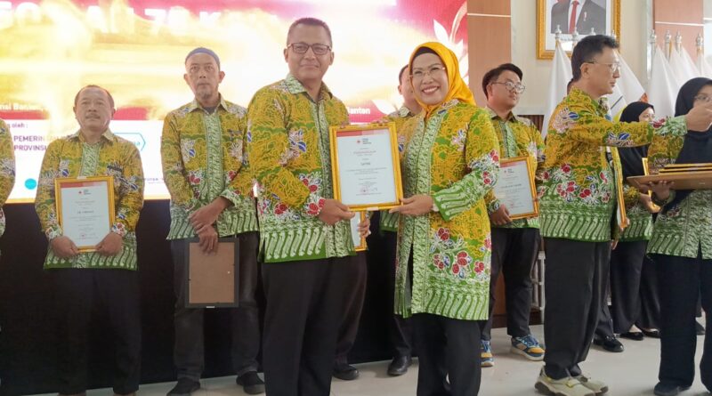 Pendonor 50 Hingga 75 Kali Dapat Penghargaan Dari PMI Banten