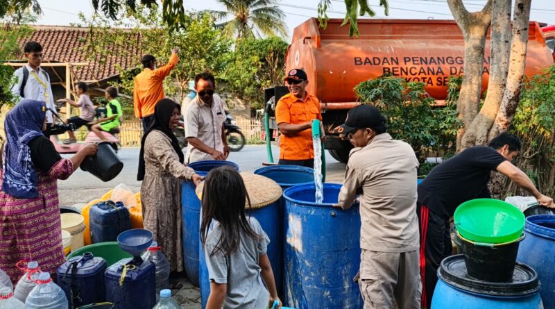 Kekeringan Diprediksi Berlanjut hingga 2027, BPBD Serang Siapkan Penampungan Air 5.000 Liter