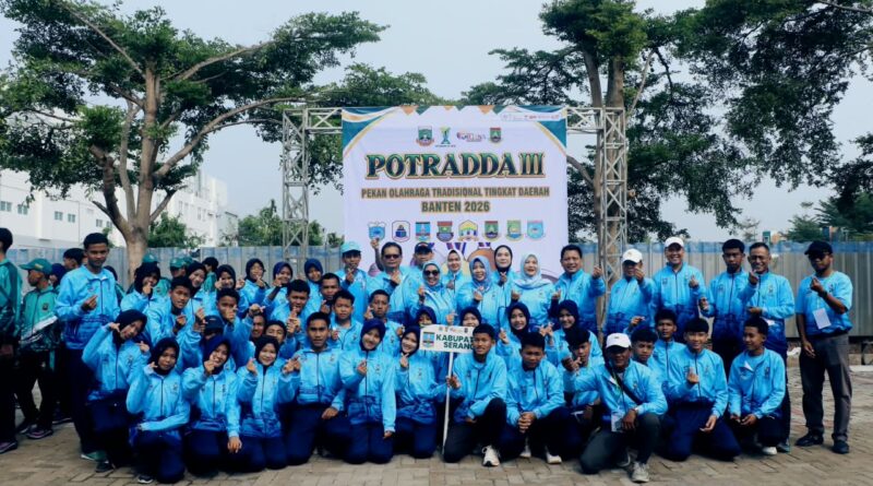 POTRADDA III Banten 2026, Disporapar Kabupaten Serang Fokus Tingkatkan Pembinaan Atlet